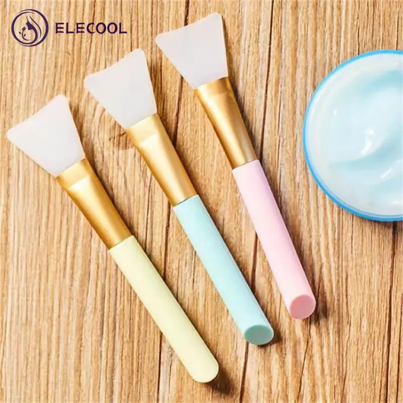 

Diy Skin Care 3 Adjustable Facial Headbands Silicone Facial Mask Brush Soft Head With 1 Mask Brush Candy Silicone Brush