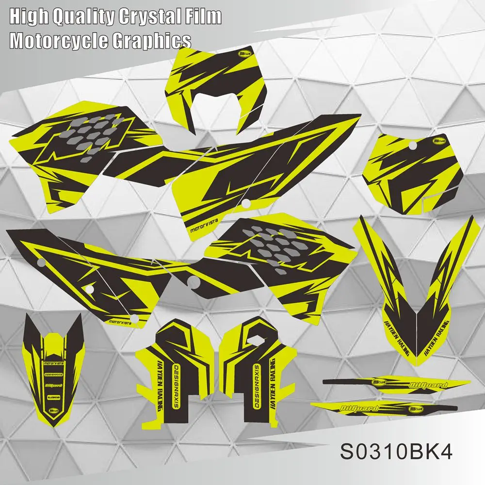 Для KTM SX SXF 2007 2008 2009 2010 EXC EXCF 125 250 300 450 2011 Графические наклейки Наклейки Фон