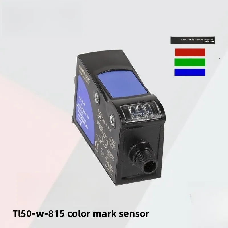 Фото Датчик цвета TL50-W-815, фотоэлектрический датчик для пакетоделательных машин TL50-W №1