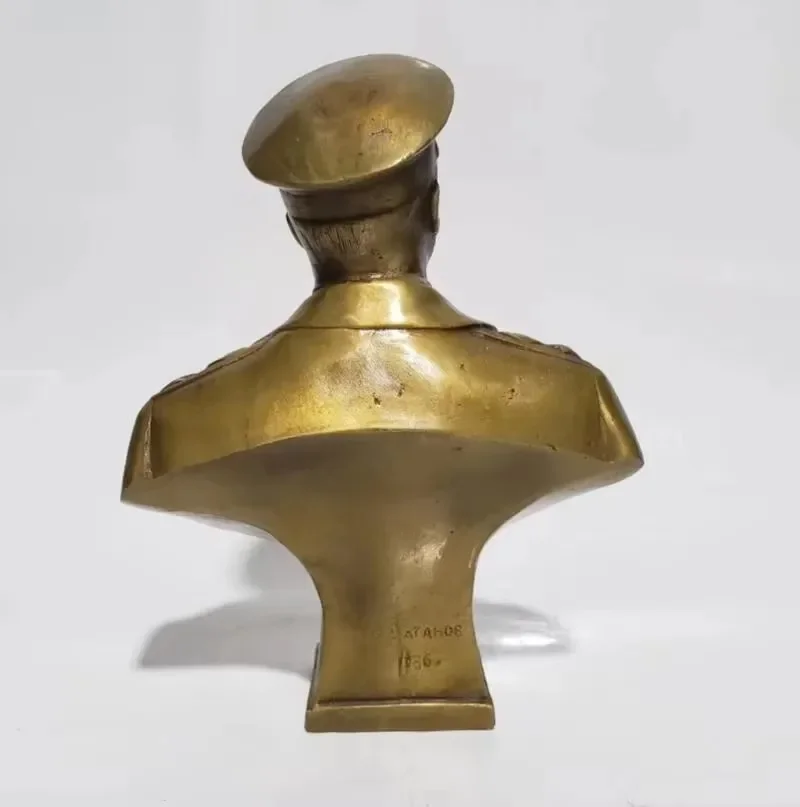 Латунная статуя портрета головы Жуков Костянтиновича