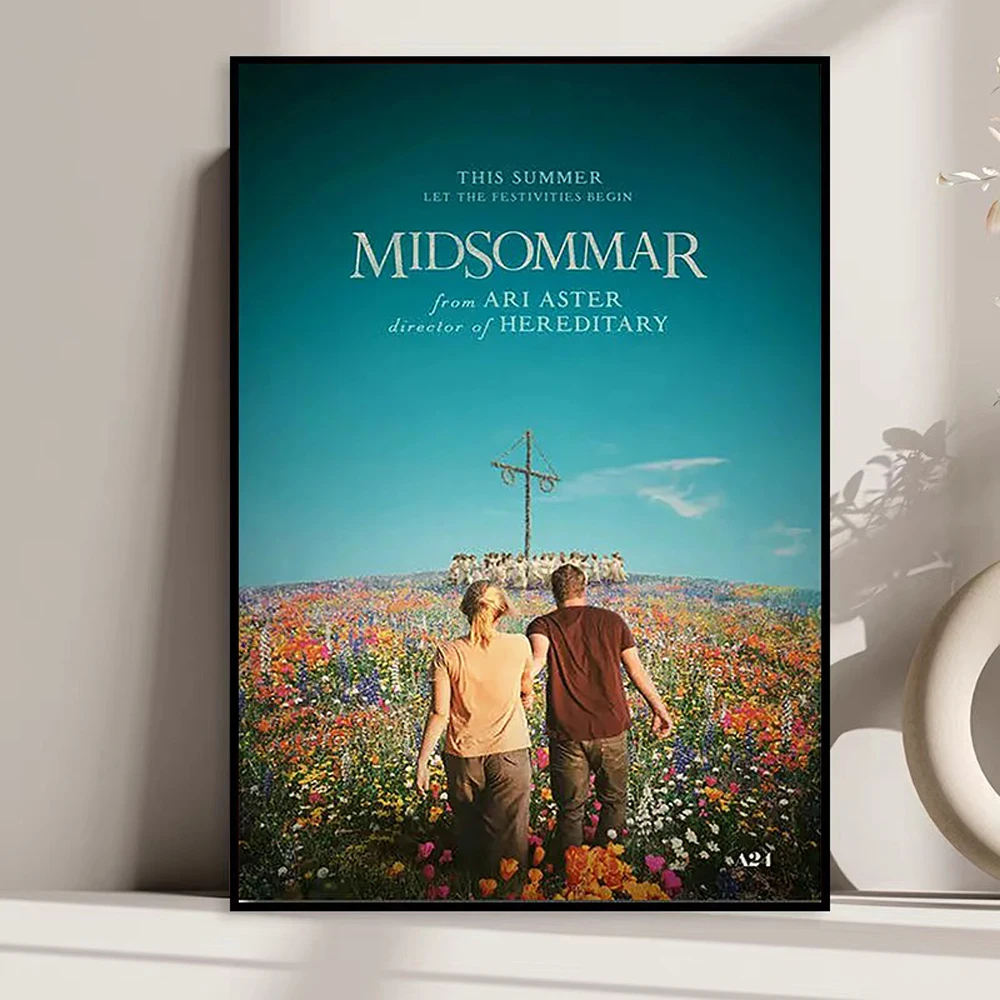 L0052 Midsommar фильм Ари Астер шелковая ткань плакат художественный декор домашняя