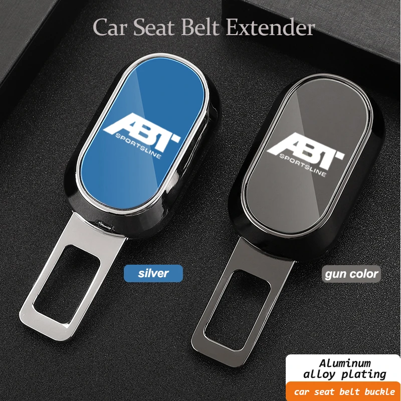 

Zinc Alloy Car Safety Buckle Extended Silencer Extended Buckle Plug For ABT Audi RS3 RS4 RS5 RS6 RS7 S4 S5 S6 SQ7 TT With Logo