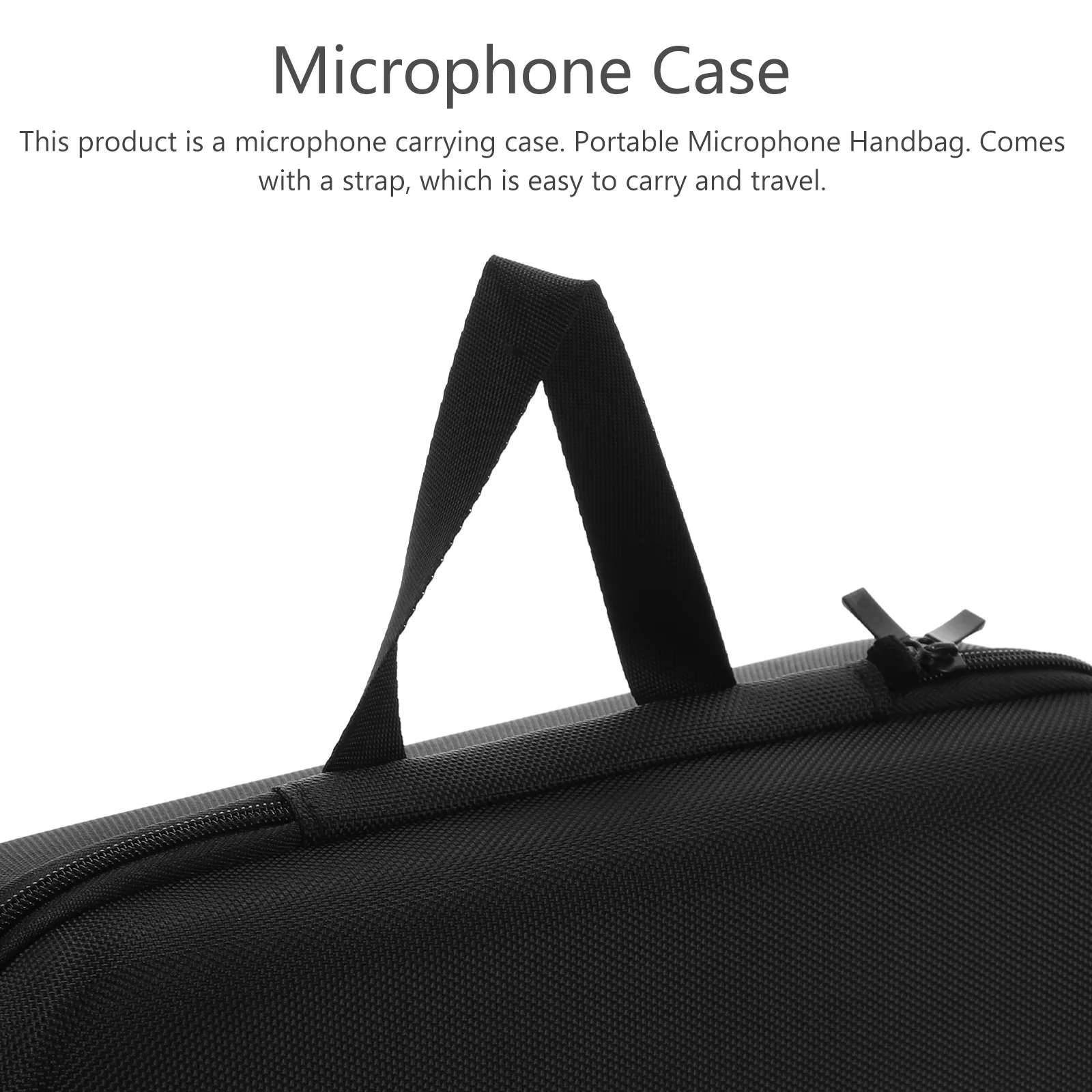 Microphone Storage Bag Carrying Waterproof Cases Portable Handbag Simple Handheld Pouch Organizer enlarge