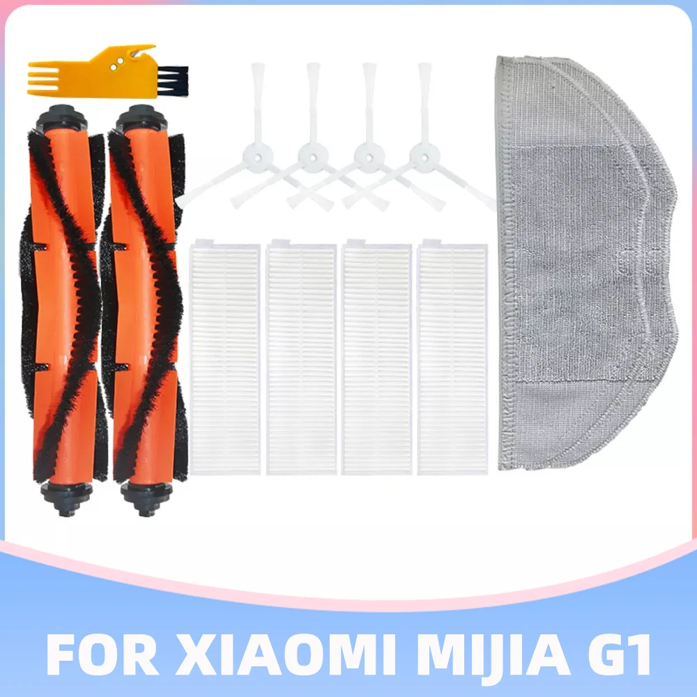 

Replacement Main Roller Side Brush Cover Hepa Filter Rags For Xiaomi Robot Vacuum Mop Essential For MijiaG1MJSTG1Robotic Cleaner