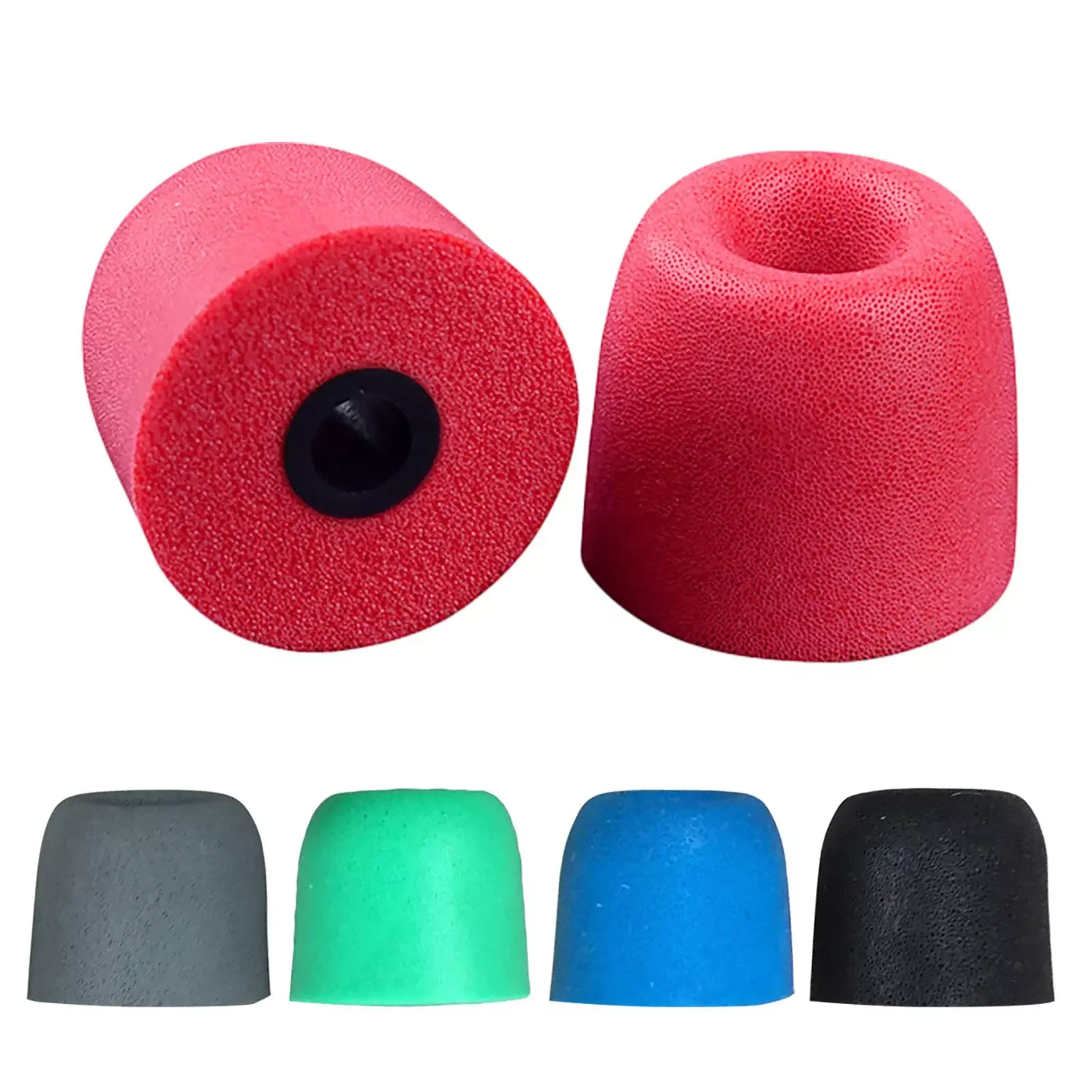 

2023New 4 Pcs/2 Pair T400/T500 Caliber Ear Pads/Cap Memory Foam Sponge Ear Pads headphone In-ear Earphone Accessories for KZ ZSA