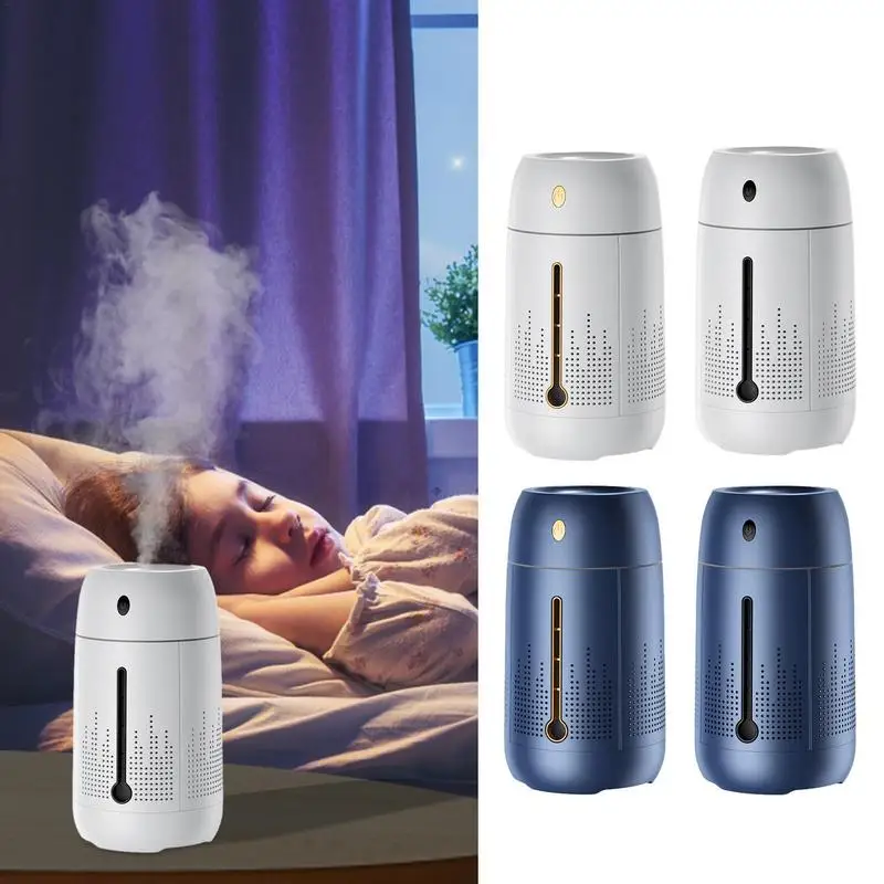 

1.2L Colorful Cool Mini Humidifier Aroma Essential Oil Diffuser With Water Tank Small Personal Humidifier With Multi Led Color