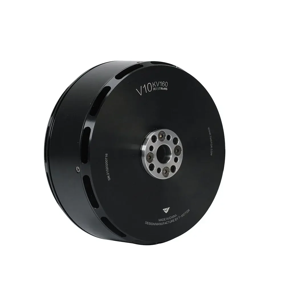 T-двигатель V-типа V10 KV160 12S 42-52 в бесщеточный двигатель 120CC для VTOL мультироторного