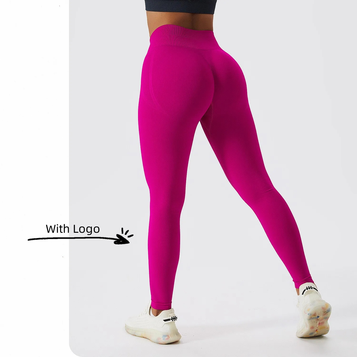 

High-waished Yoga Pants Non-slip Design Breathable And Confortable Fitness Bra Yoga Vest Outdoor Beauty Back Sportswear