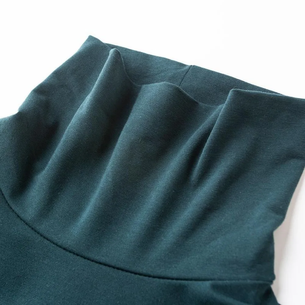 Роскошная модная мужская повседневная водолазка в стиле K-POP Базовая рубашка с