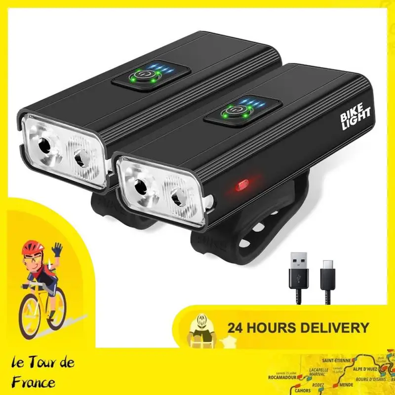 

Велосипесветильник передний светодиодный фонарь, 1500 лм