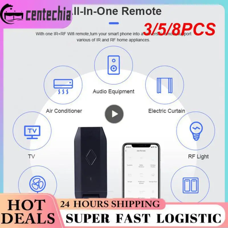 

3/5/8 шт., инфракрасный пульт ДУ, 433, 92 МГц