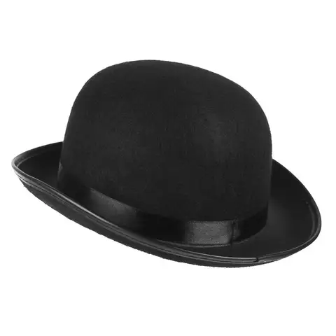 Классическая черная фетровая Шляпа Дерби GEMVIE, легкая шляпа-котелок, новинка, костюмная шляпа для вечевечерние, нарядов