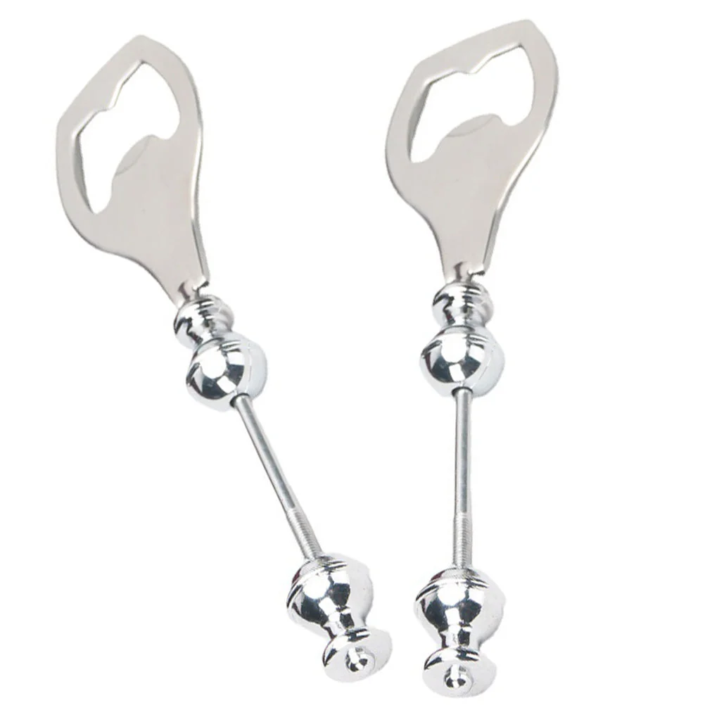 

2 Pcs Bottle Cap Opener DIY Hand Tools Beer Hardware Making Lid Remover