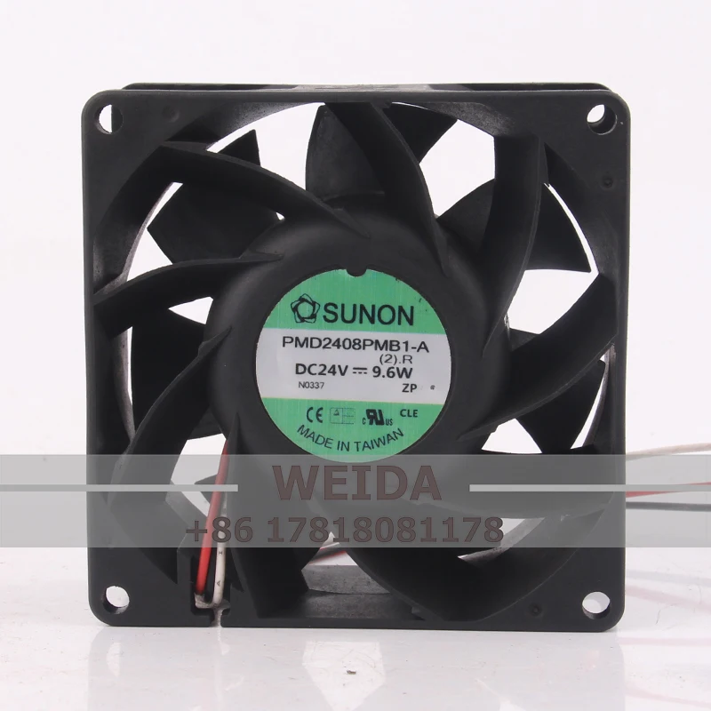 Чехол вентилятор для Sunon PMD2408PMB1-A 80*80*38 мм 24 в 9,6 Вт 8038, инверторный охлаждающий вентилятор