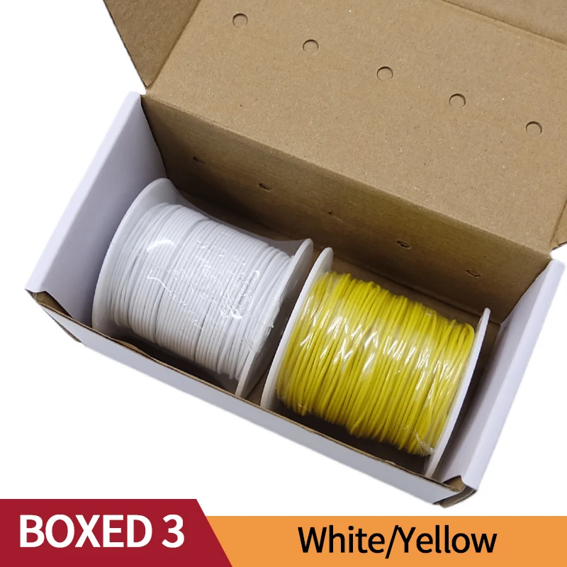 

Термостойкий мягкий силиконовый провод 2 цвета в коробке комплект 30/28/26/24/22/20AWG многожильный гибкий кабель Электрический медный провод из луженой меди