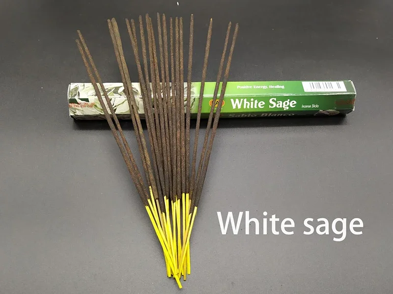 1 коробка искусственный белый шалфей ароматы для медитации дома лаванда палочки