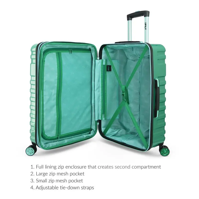 Spectre Versus Rainforest Hardside Luggage 28 inch Checked Luggage