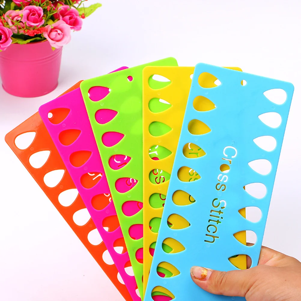 

Floss Thread Embroidery Cross Organizer Bobbins Holder Sewing Plate Board Storage Bobbin Finishing Tool Supplies Project