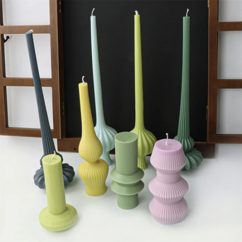 

Nordic Retro Royal Candle Silicone Mold for Handmade Chocolate Decoration Gypsum Aromatherapy Soap Resin Candle Silicone Mould