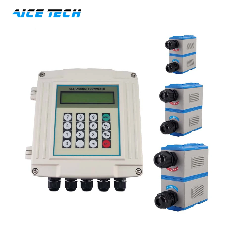

TUF2000BS Flow Meter Pipe Type For Irrigate Low Voltage Waste Water Liquid Close Pipe Appliance Ultrasound Flowmeter