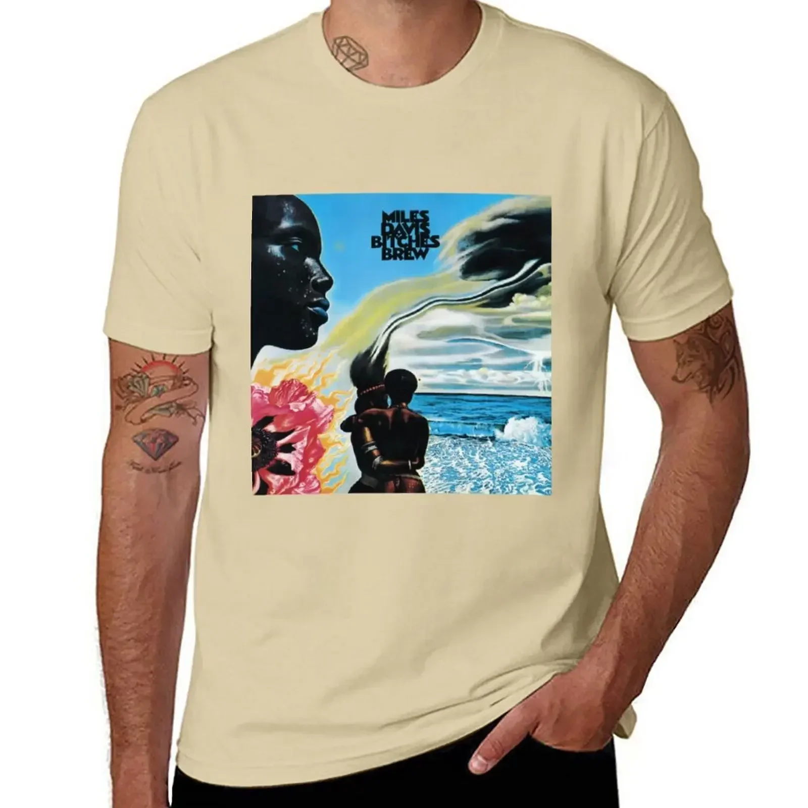 Модная рубашка с принтом манга Майлс Дэвис одежда из аниме белые тяжелые