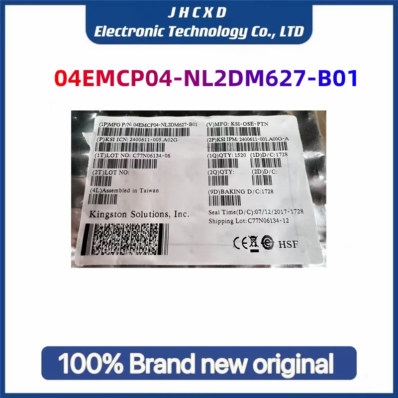 

04EMCP04-NL2DM627-B01 Original spot BGA
