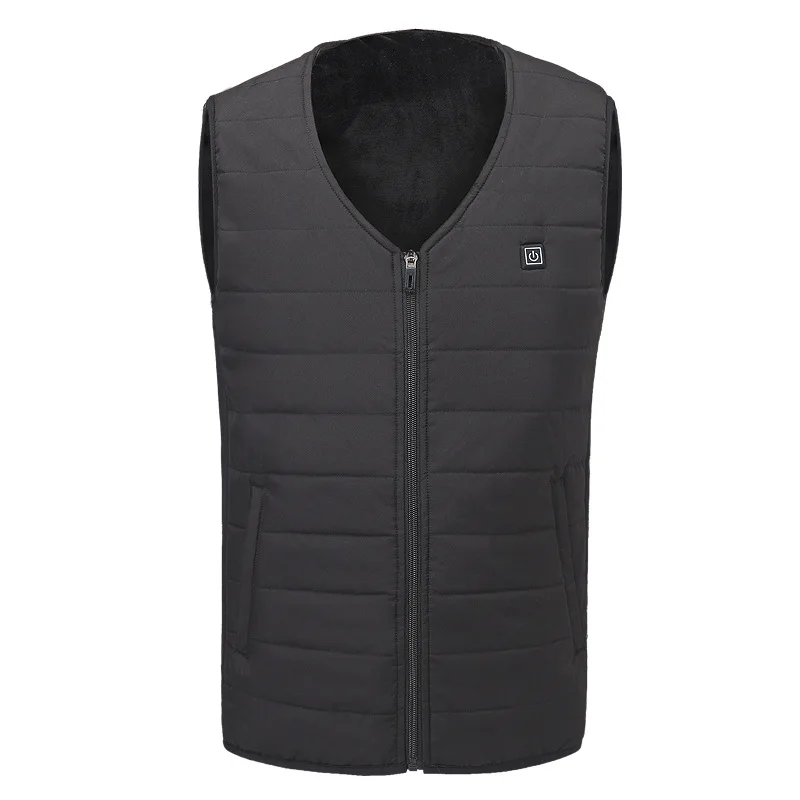 New graphene electric vest USB three stop intelligent constant temperature heating suit men and women fishing vest