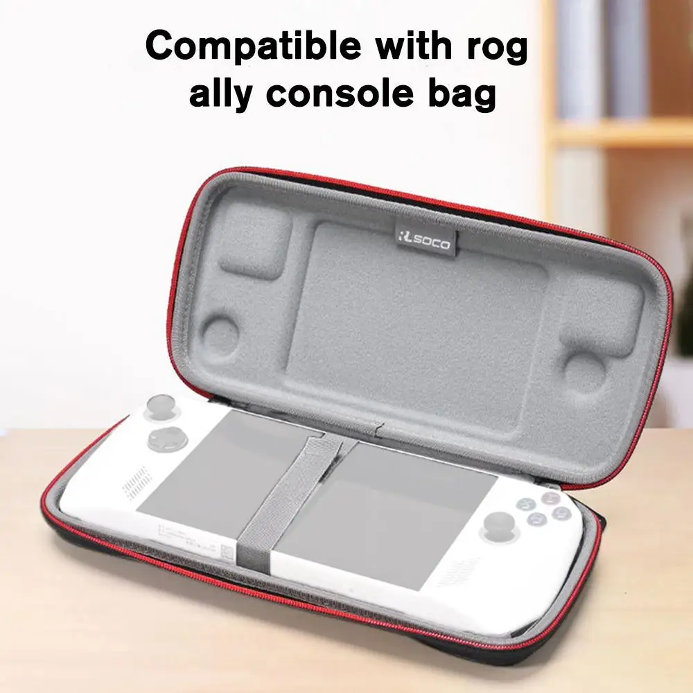 

Противоударная сумка для переноски, Жесткий Чехол для Asus ROG Ally, Защитная сумка для игровой консоли, водонепроницаемая сумка для хранения EVA