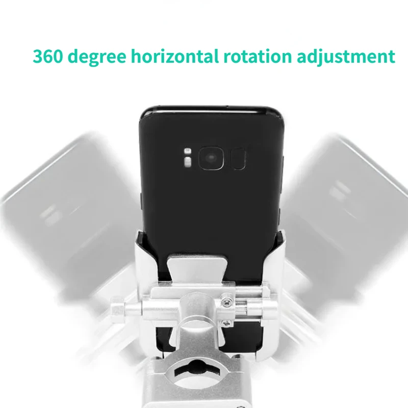 Держатель для смартфона с поворотом на 360 градусов металлическая универсальная
