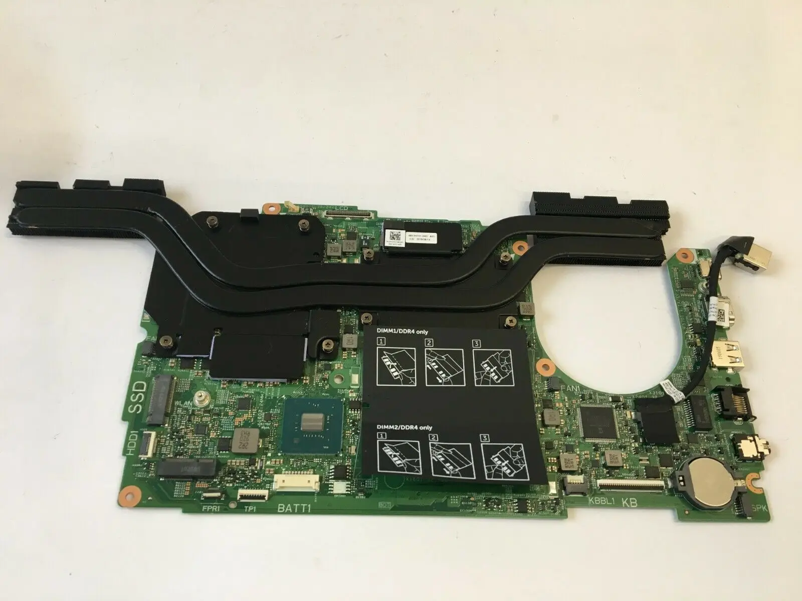 

FOR DELL G3 15-3590 MOTHERBOARD i5-9300H GTX 1650 01YV01 1YV01