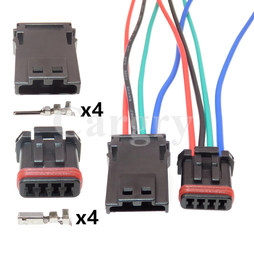 Разъем для электропроводки автомобиля, MX19004P51, MX19004S51, 1 комплект, Автомобильное зеркало заднего вида