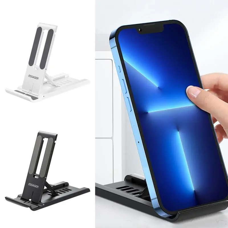 

Table Adjustable Phone Holder Bracket Desktop Stand For Ipad Phone For Samsung For Huawei Folding Universal Mobile Phone Stand