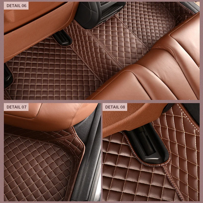 Кожаные автомобильные коврики для Toyota Alphard 2015 2016 2017 2018 |