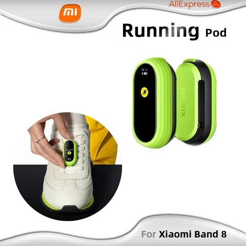 Подставка для бега для Xiaomi Mi Band 8 стать профессиональным ассистентом кружевная подставка для обуви для измерения частоты вращения педалей-Длина посадки-режим времени-вальгусная езда на велосипеде