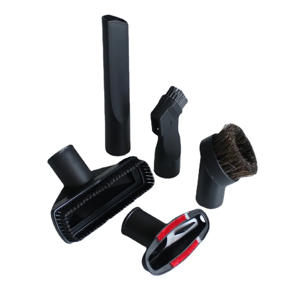 

Набор аксессуаров для пылесоса Philips/Haier/Midea/LG/ECOVACS, комплект из 5 вращающихся насадок с щеткой и всасывающей головкой