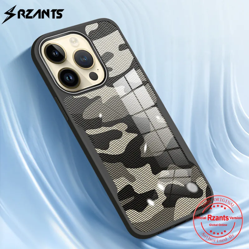 Ультратонкий чехол Rzants для Iphone 14 Pro Max камуфляжная задняя крышка [Beetle Upgrade Design]