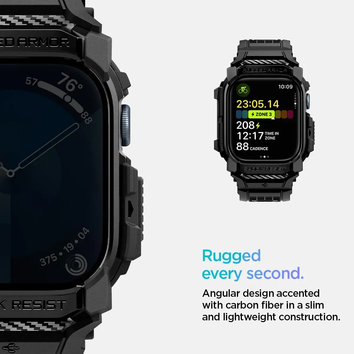 Фото Прочный чехол Spigen Armor Pro + ремешок для часов для Apple Watch Ultra серии 11/10 (46 мм/42 мм) №4