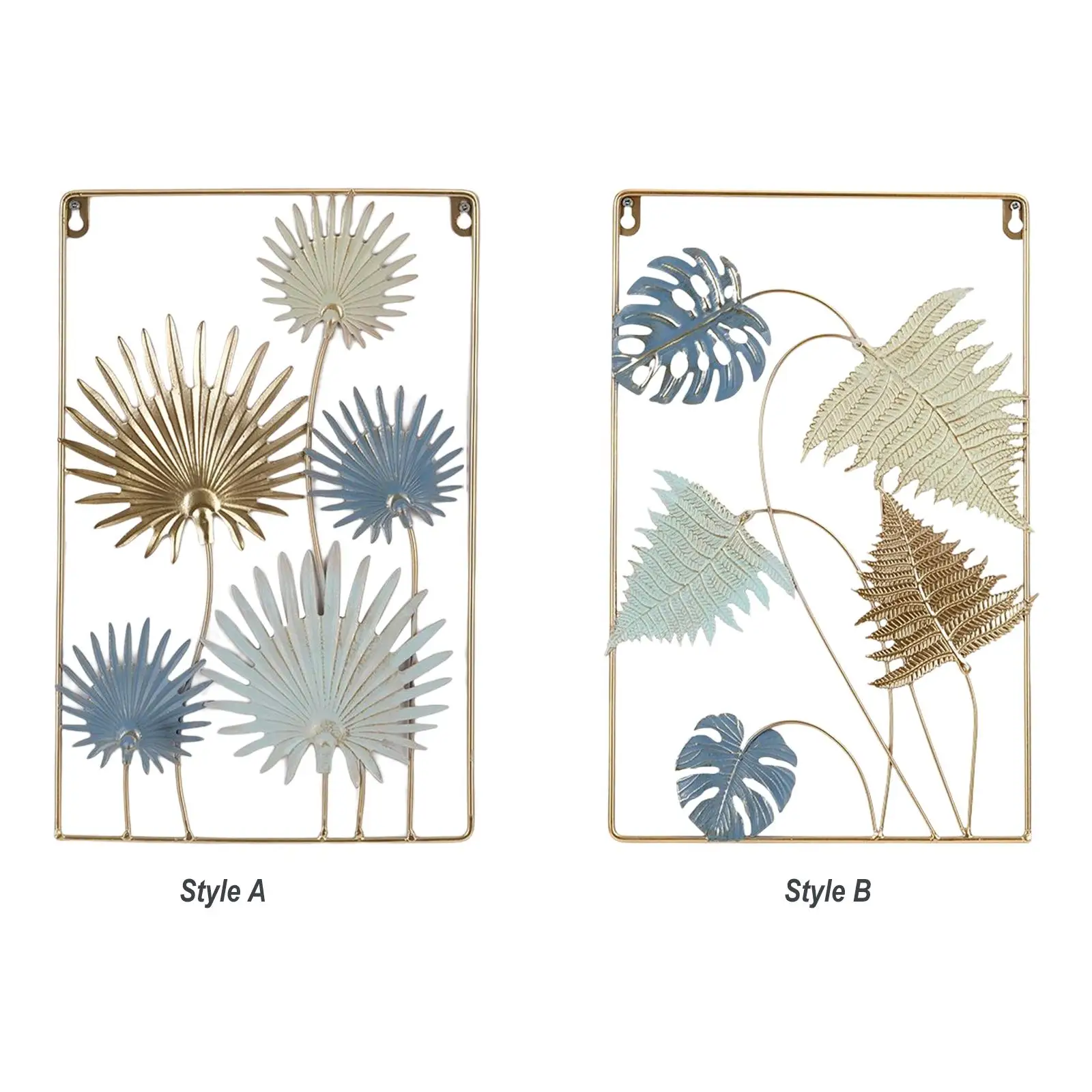 

Wall Decor with Frame Modern Art Wall Sculpture for