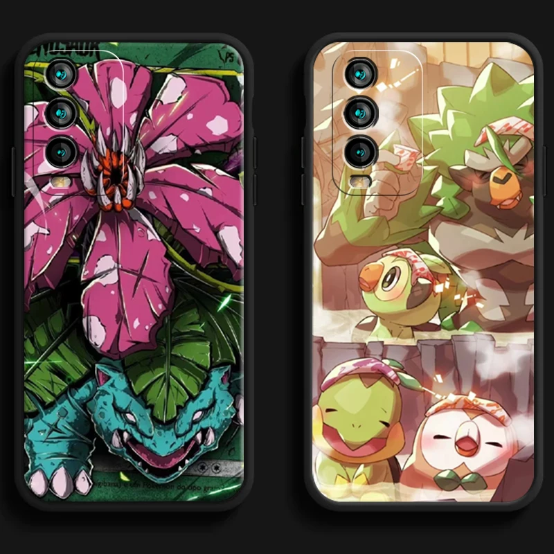

Pokemon Greninja Phone Cases For Xiaomi Redmi 9 9A 9T 8A 8 2021 7 8 Pro Note 8 9 Note 9T Coque Funda Carcasa