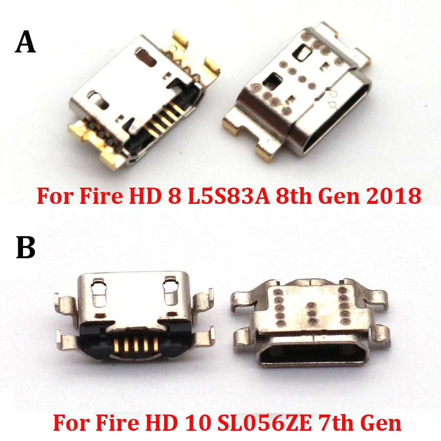 10 шт. USB-зарядное устройство разъем для зарядки док-станция Amazon Kindle Fire HD 8 L5S83A 8-го
