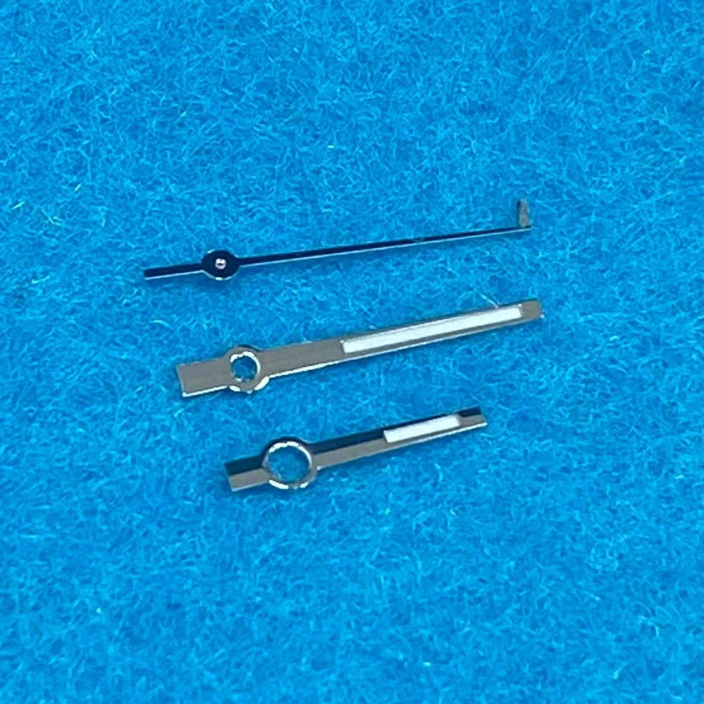 

Watch Hands NH35A Three-hand Pointer with Green Luminous for NH35/NH36 Movement Watch Accessories size 8 mm x 12 mm x 12.5 mm