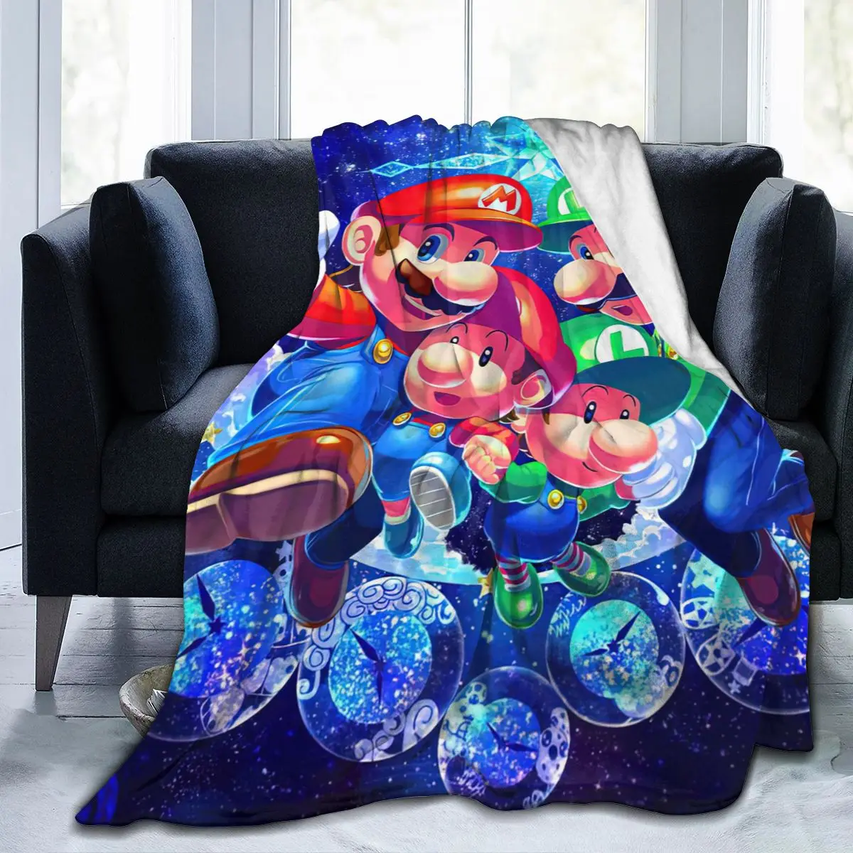 

Sublimation Cartoon Cover Blanket Bedding Flannel Mari Ultra Soft Blanket