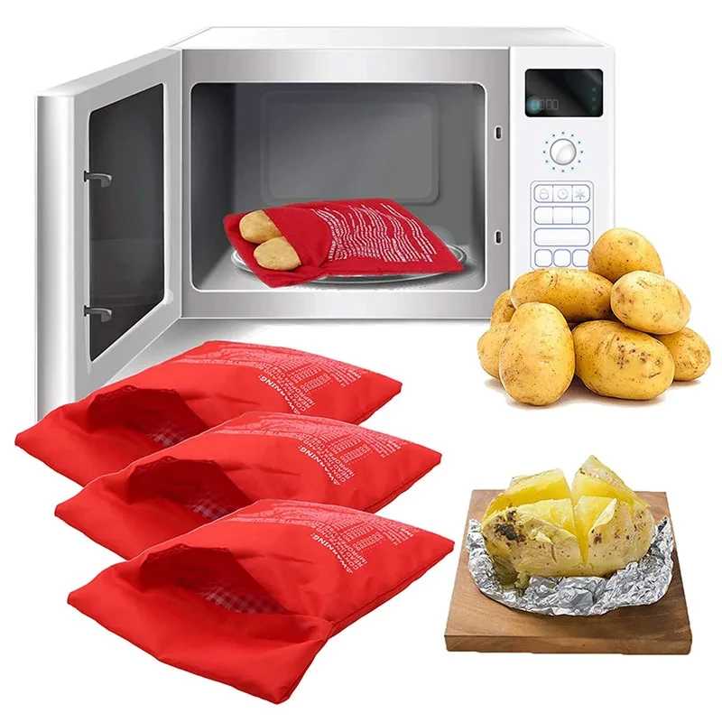 

Многоразовый мешок для картофеля QUHE красный