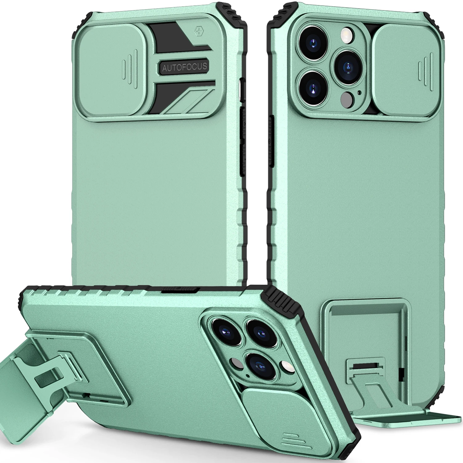 

Сверхмощный чехол с камерой для iPhone 13 12 11 Pro Xs Max XR, чехол со встроенной подставкой, армированный защитный чехол военного класса