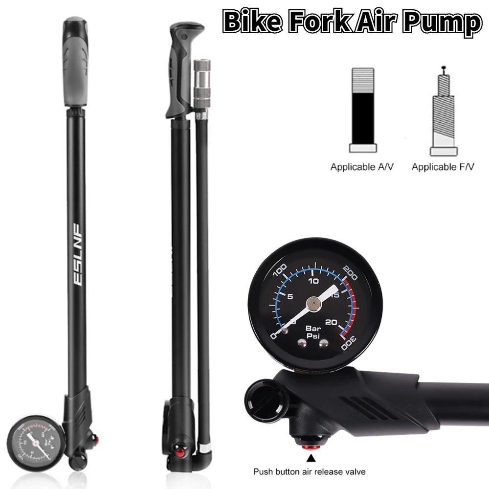 

Велосипедный воздушный насос с вилкой, 360 фунт/кв. Дюйм