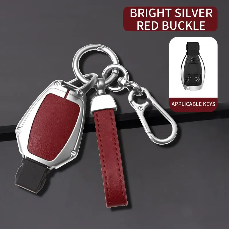 

Car Key case for Mercedes-benz ABCS class AMG GLA CLA GLC W176 W221 W204 W205 metal accessories, remote control case