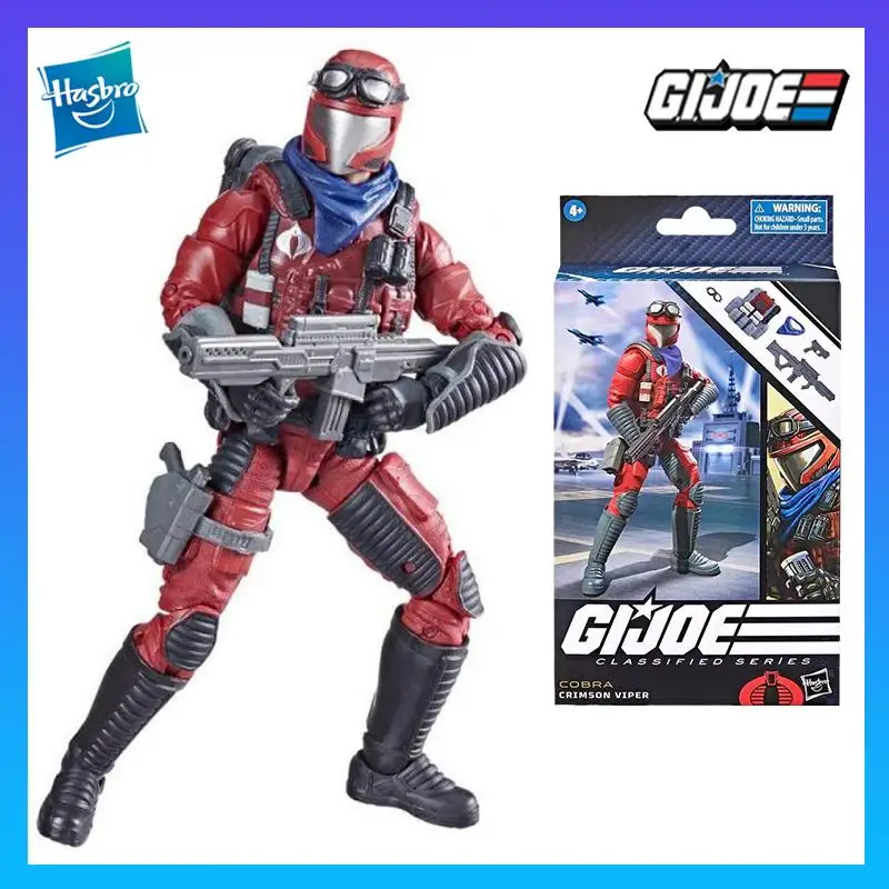 

Hasbro Genuine Original G.I.Joe Series Crimson Viper 6inch Movie & Anime Peripherals Gift Collections Model Toys Action Figures