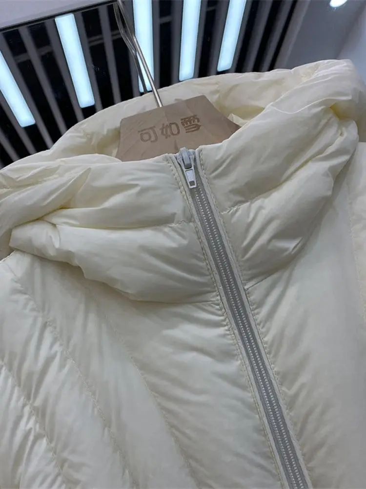 Women Down Jacket New Casual Style White Duck Down Jackets Autumn Winter Coats And Parkas Female Outwear
