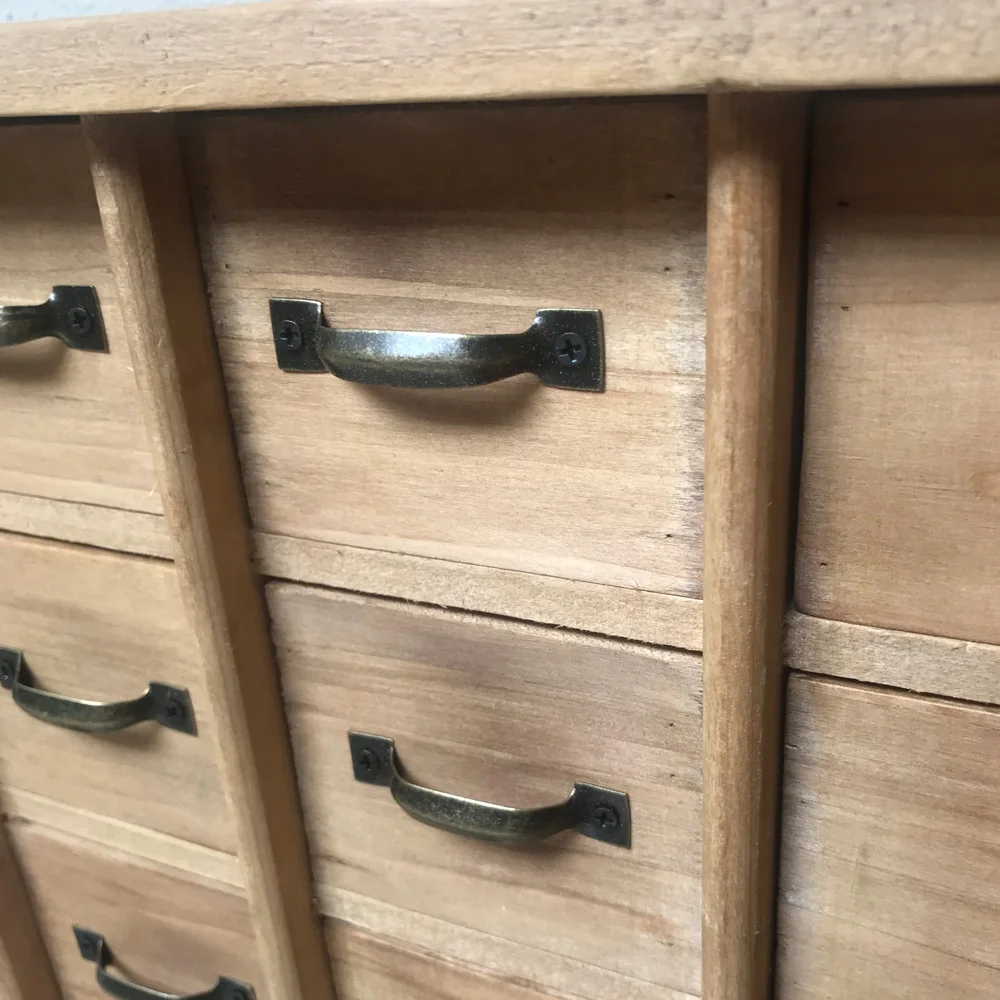 Шкаф с маленькими ящичками - 95 фото