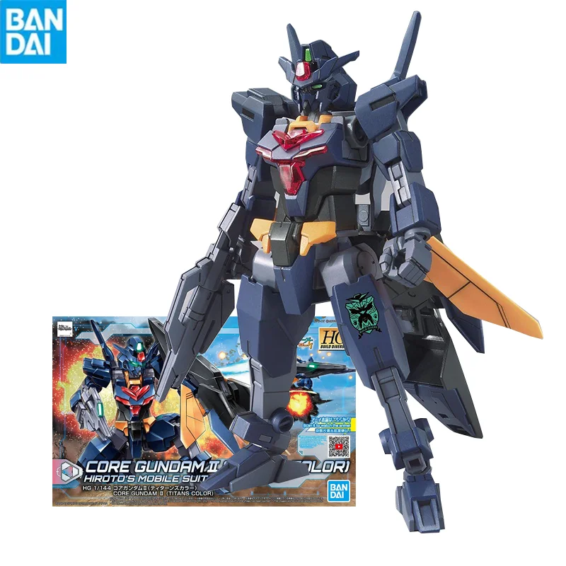 

Bandai Gunpla 1/144 Hgbd:r Core Gundam 2 [Titans Color] Assembly Model High Quality Collectible Robot Kits Toy Models Kids Gift